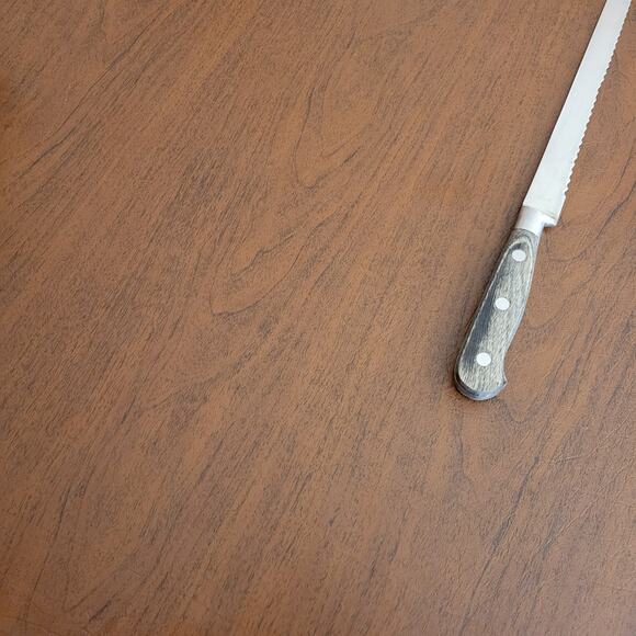 Vintage 9 1/8" JACQUES DEBARR Serrated Bread Slicing Knife Japan - Picture 9 of 9